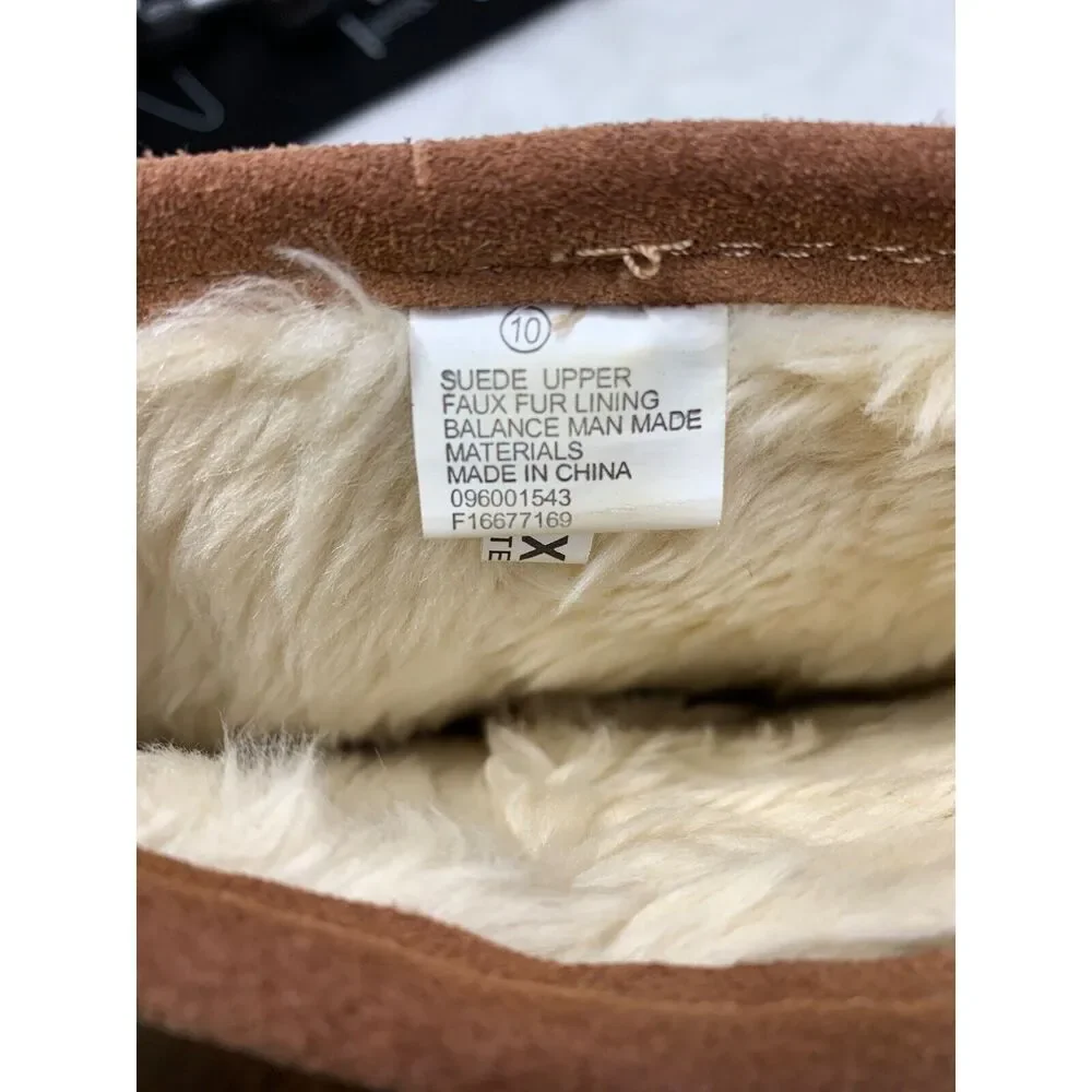 Xhilaration Chestnut Women's Suede Winter Boots Size 10